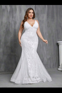 W014 Farah Mermaid Wedding Dress